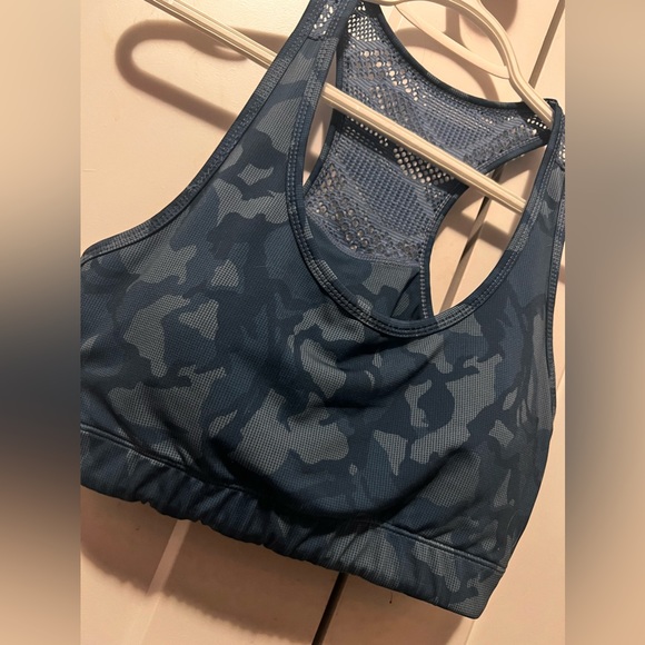 ZYIA | Bomber Bra | Blue Camo - Picture 2 of 5
